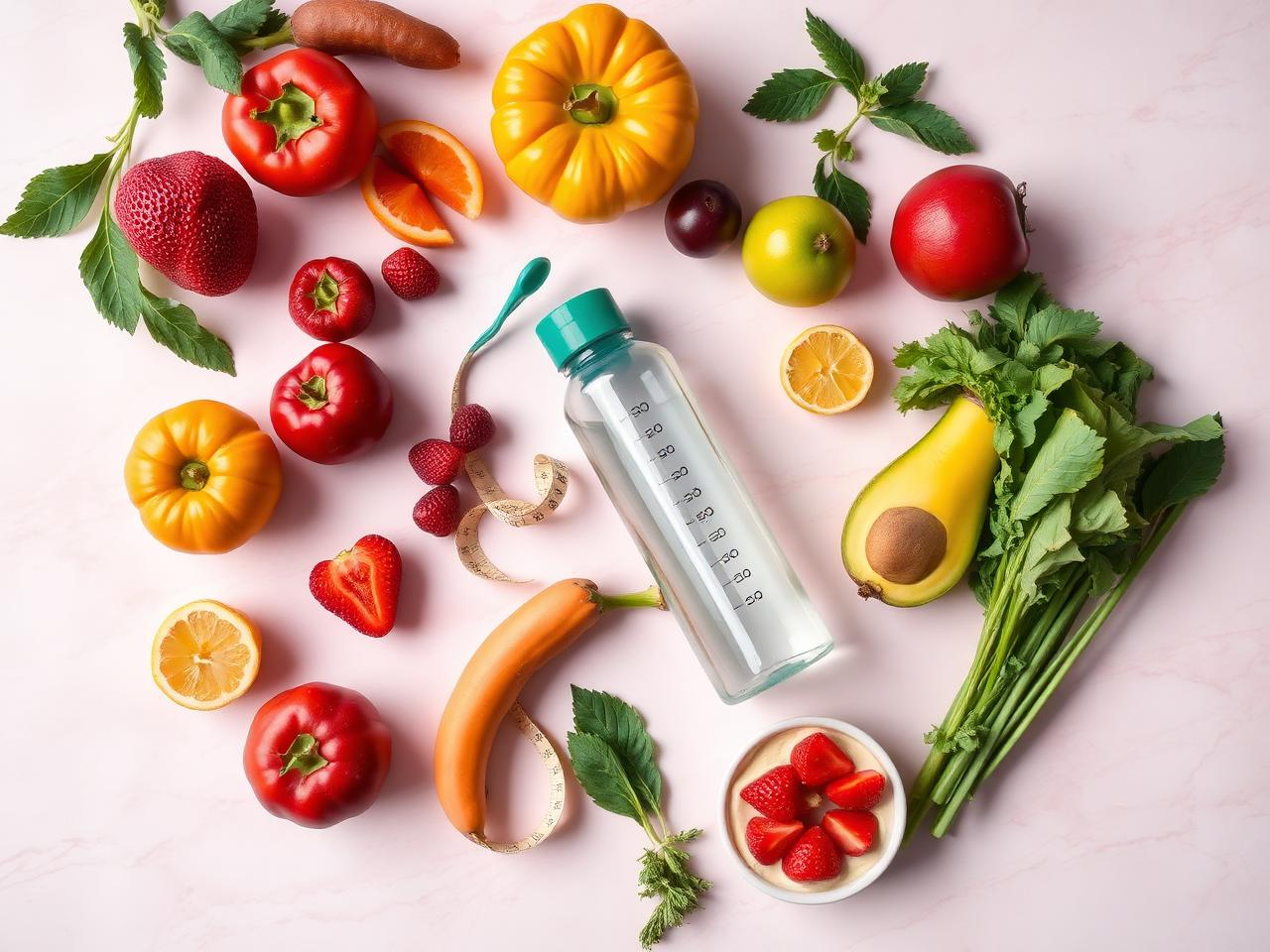 Alimentação fresca e equilibrada